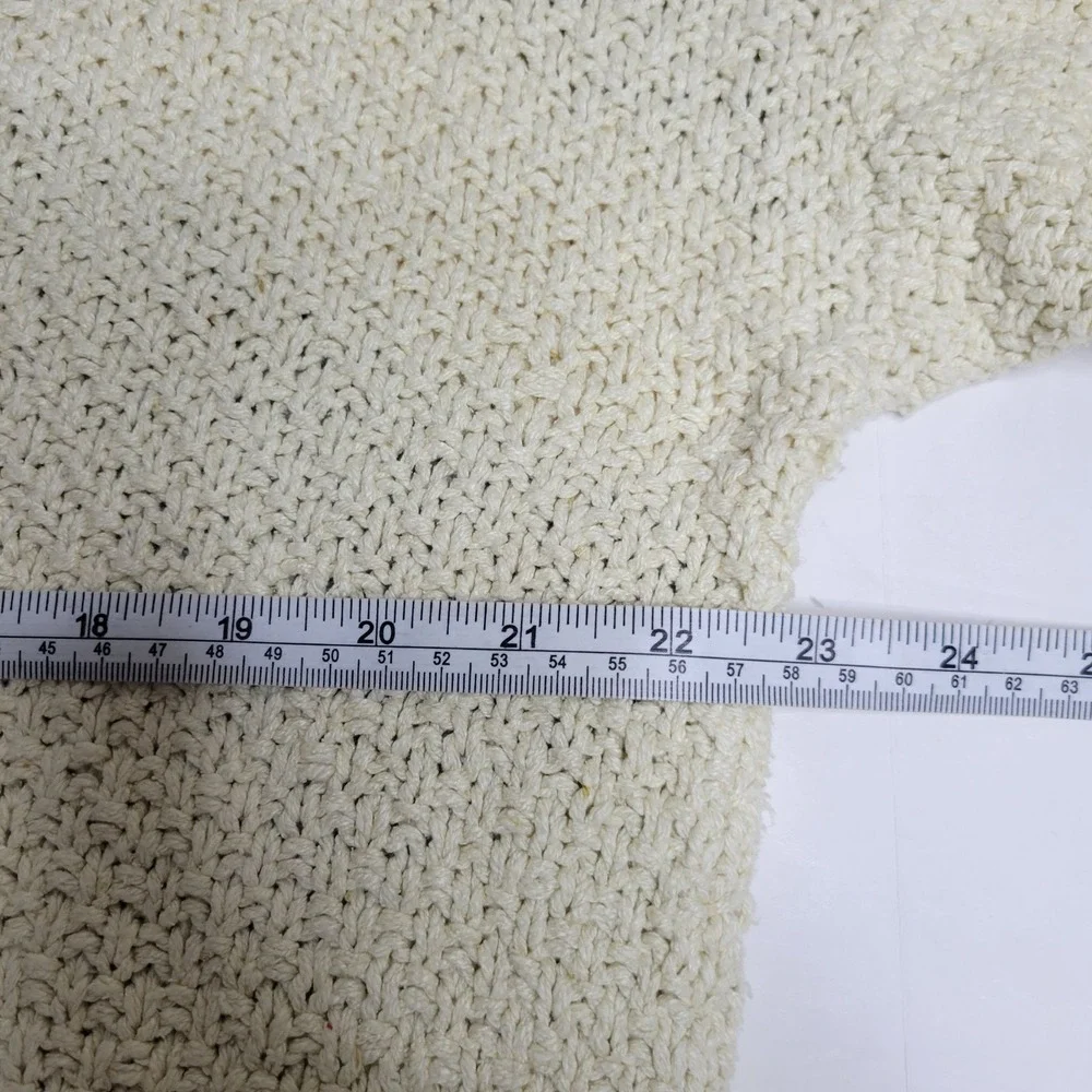Vintage Handknit‎ Peninsula Silk & Cotton Sweater Large